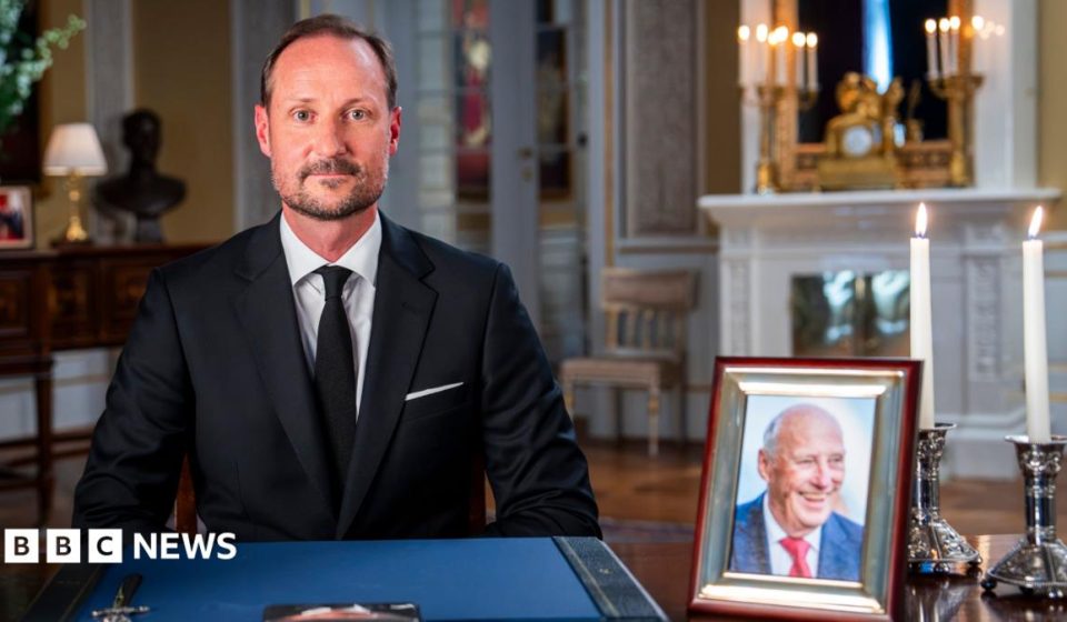Norway's new king remembers 'my dear father' in first speech