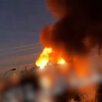 Fire breaks out after unidentified explosions at oil refinery in Baghdad