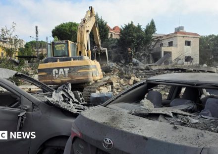 Israeli strikes in southern Lebanese village kill 11, state media say