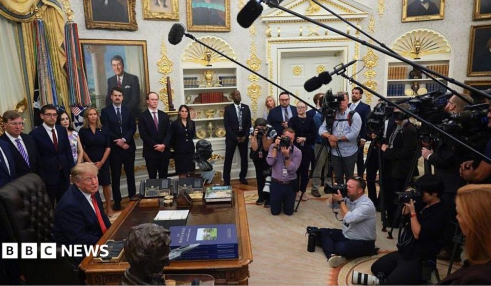 Trump says he is banning CNN and Politico from White House