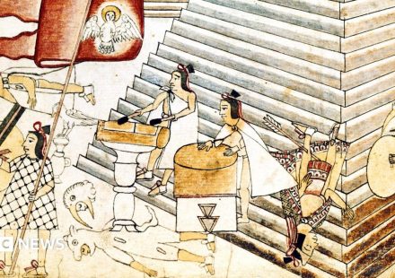Aztec document goes on display in Mexico after 186 years abroad