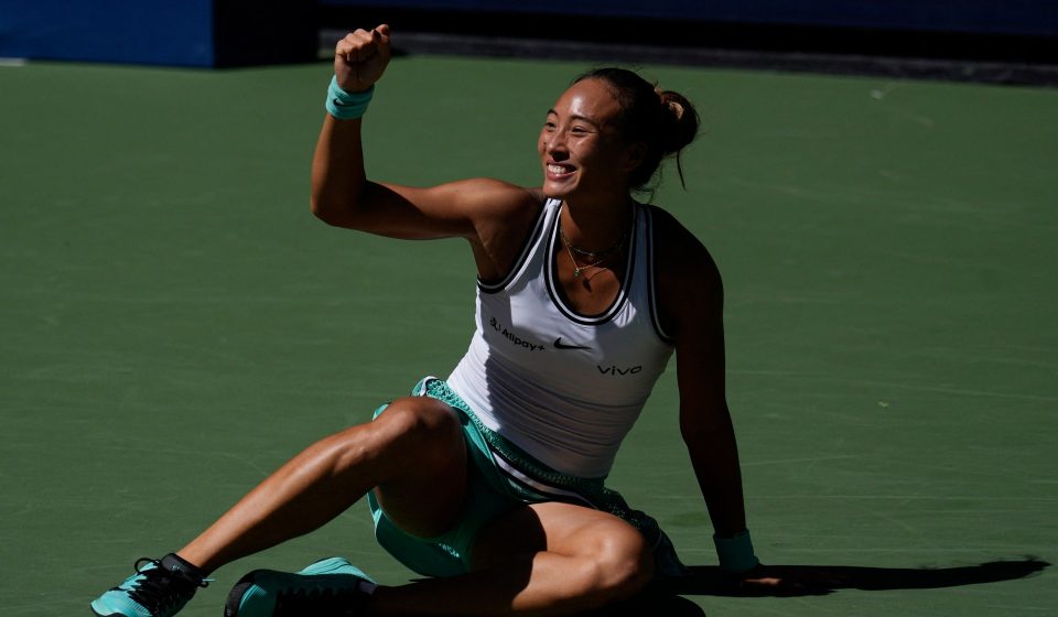 US Open: Zheng in 5-0 comeback; Gauff, Rybakina, Zverev also in quarters