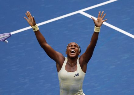 Gauff beats Andreeva to reach US Open semifinals in comeback win