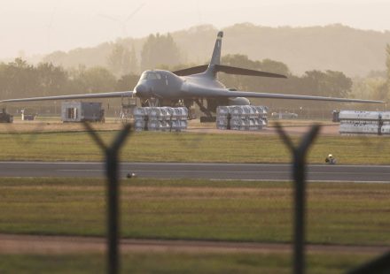 Five arrested near UK RAF base over suspected explosives ‘terror’ plot