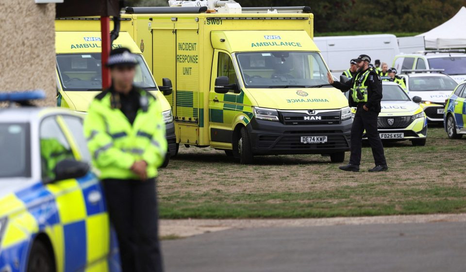 UK police evacuate homes near RAF Fairford airbase used by US