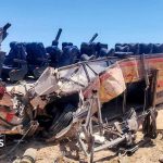 Bus crash on Egypt's Red Sea coast kills 22