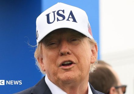 Trump doubles down on united Ireland comments on day two of visit