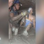 Watch: Moment 64-year-old Nepali woman is found alive in mud-buried home