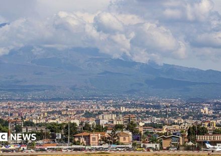 Ash from Mount Etna grounds flights at Sicily airport