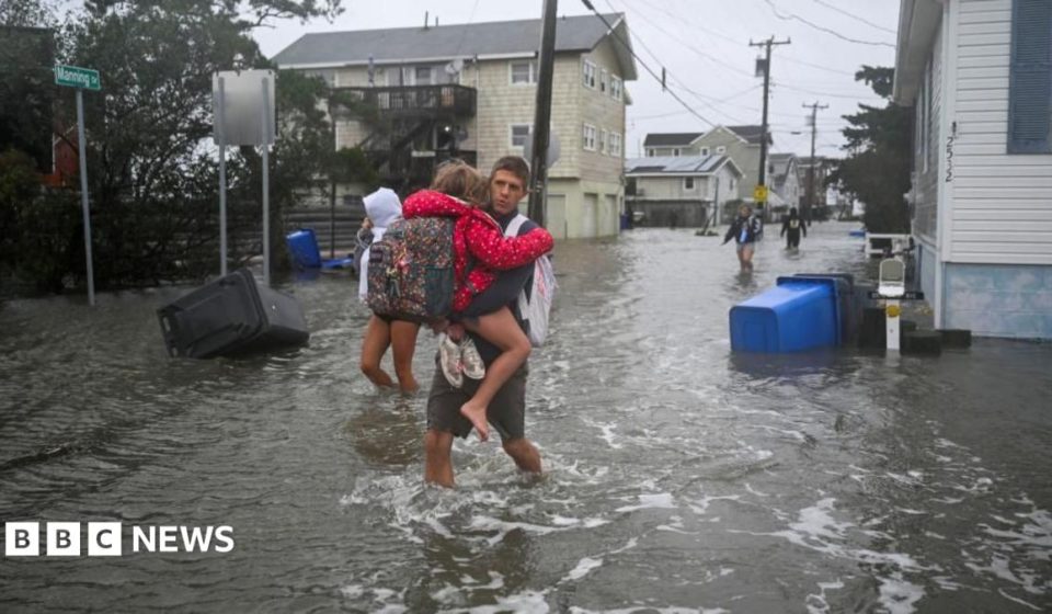 Nor'easter storm brings coastal flooding as New York and New Jersey declare emergency
