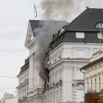 Russia hits Ukrainian security headquarters in drone attack, Zelensky says