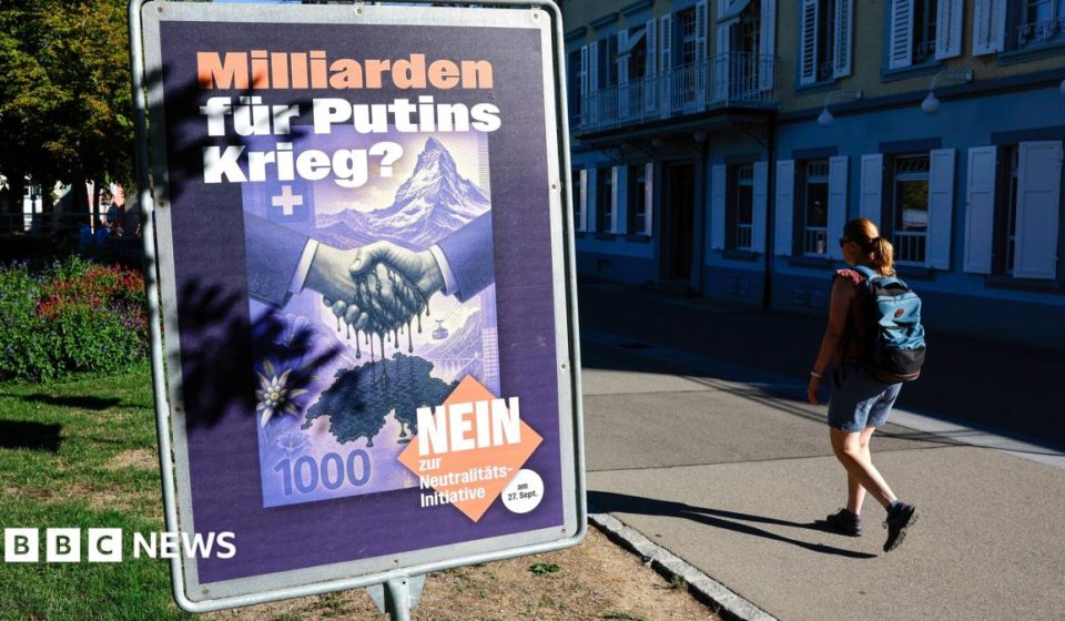 Switzerland rejects stricter interpretation of its neutrality