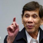 Philippines' Duterte seen in person at International Criminal Court for first time