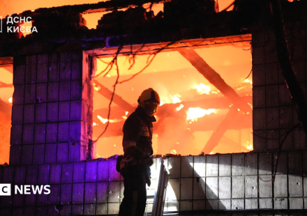 Russian attack hits rail workers in new deadly strikes on Kyiv