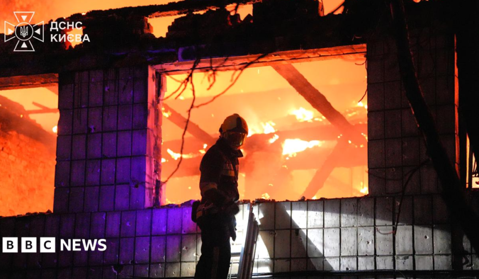 Russian attack hits rail workers in new deadly strikes on Kyiv