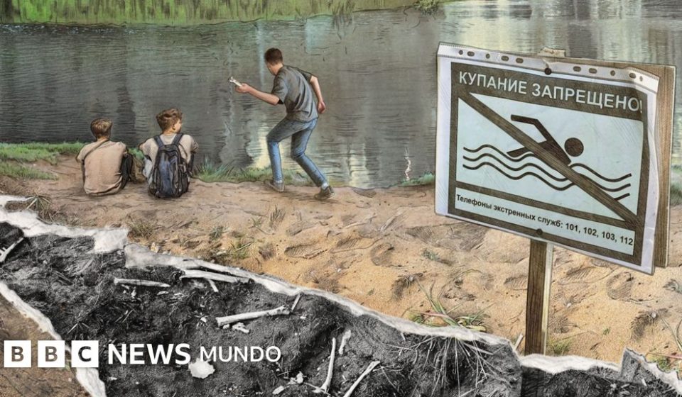 La playa de los huesos: cómo Rusia intenta olvidar la represión soviética (pero las pruebas siguen aflorando en un lago)