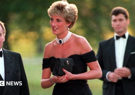 Princess Diana's 'revenge dress' goes up for auction
