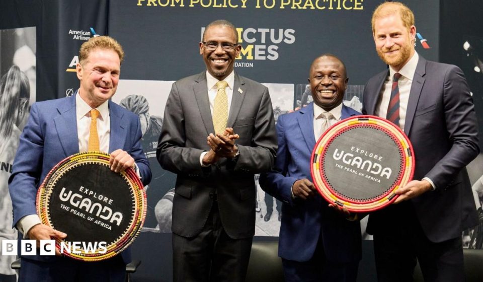 Uganda pulling out of Prince Harry's Invictus Games, says military chief