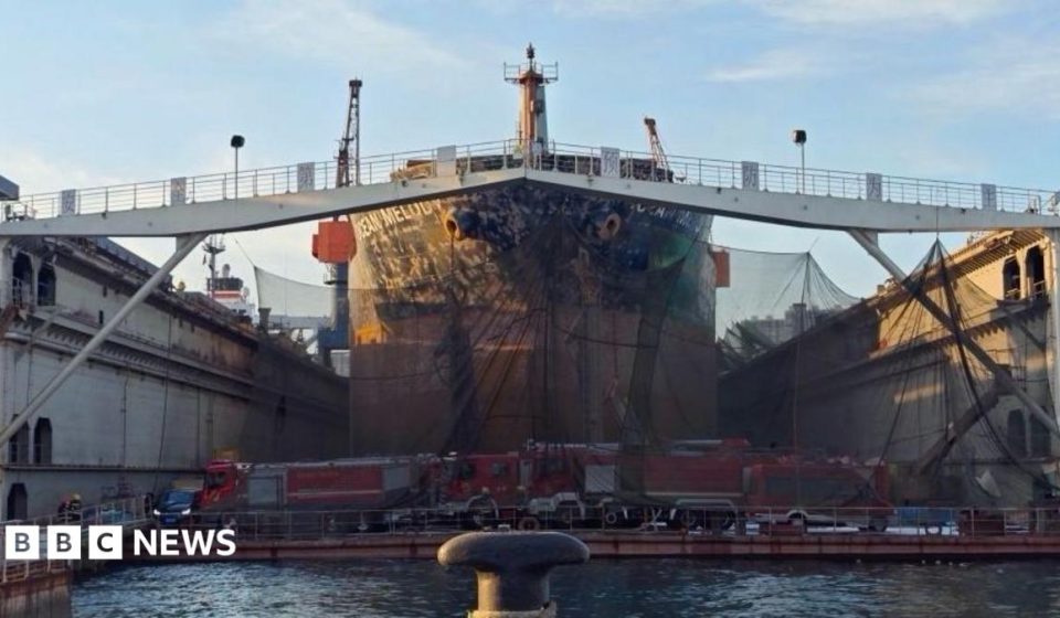 At least 20 dead after fire on cargo ship in eastern China, state media report
