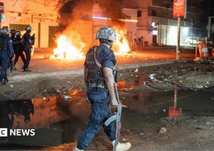 'You're not alone in the darkness': Gambia president urges calm after violent blackout protests