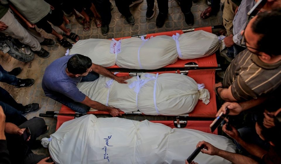 Gaza teams recover remains of 55 people nearly 3 years after Israeli strike