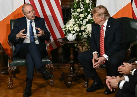 Trump says a unified Ireland would be ‘fantastic’ during Irish visit