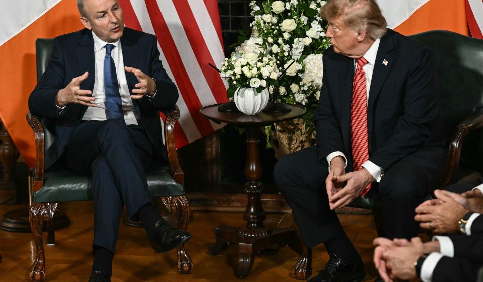 Trump says a unified Ireland would be ‘fantastic’ during Irish visit