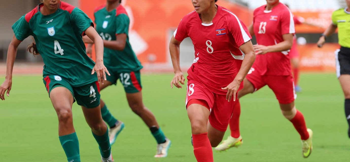 North Korea thrash Bangladesh 10-0 in Asian Games women’s football