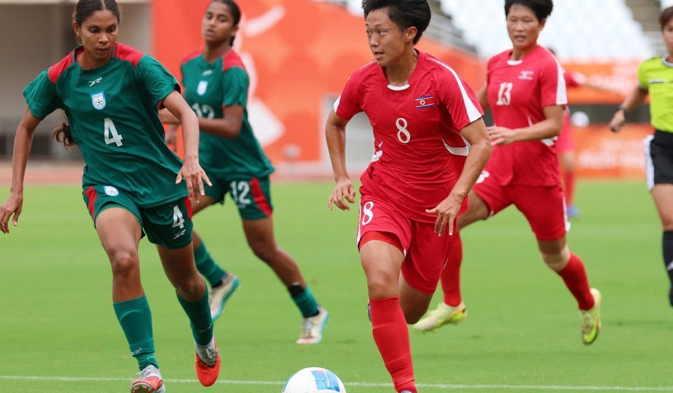 North Korea thrash Bangladesh 10-0 in Asian Games women’s football
