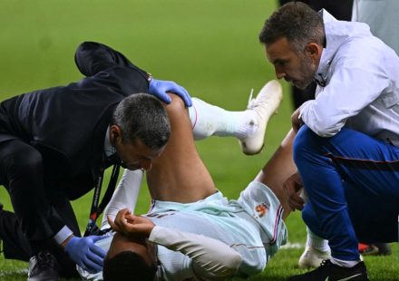 Mbappe goal overshadowed by knee injury to mar Zidane debut France win