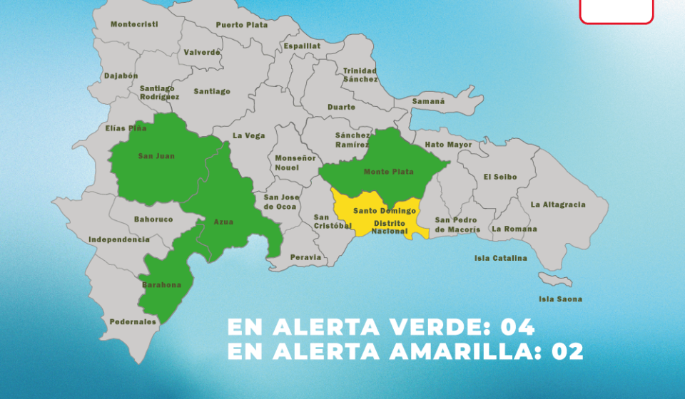 COE incrementa niveles de alerta por lluvias y tormentas eléctricas