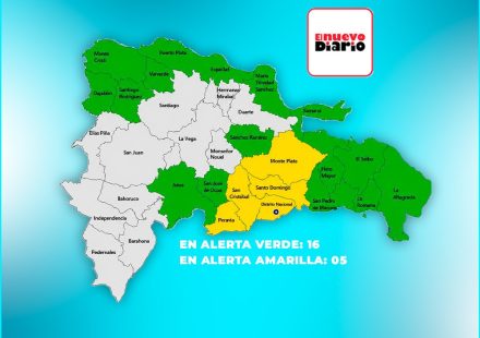 COE aumenta a 21 las provincias en alerta por onda tropical