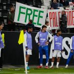 Israel’s Abu Farchi sent off for gun celebration in Nations League match