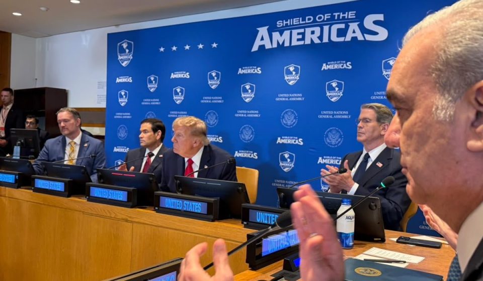 Abinader participa en encuentro Escudo de las Américas encabezado por Trump