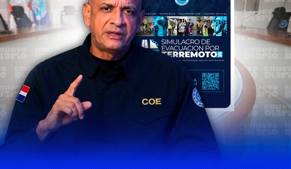 COE invita a la población a participar este martes en simulacro nacional de terremoto