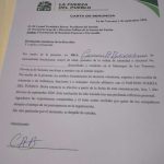 Carmen R. Bencosme renuncia de la Fuerza del Pueblo en Las Terrenas