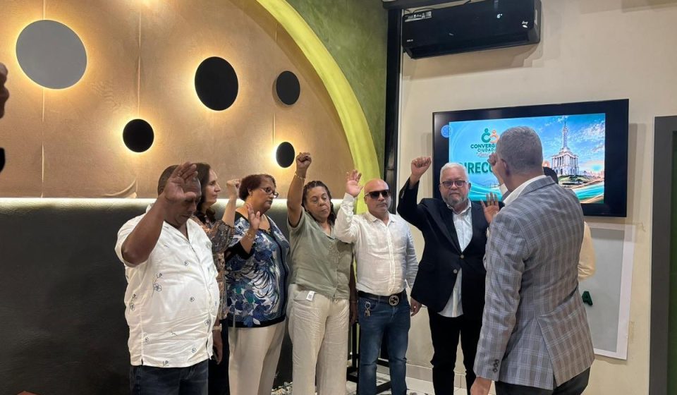 Convergencia Ciudadana juramenta Dirección Cibao y anuncia expansión por todo el país