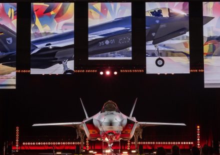 Germany receives first F-35 jet from US as NATO boosts military spending