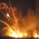 Powerful explosions at Syrian army site near Aleppo injure at least four