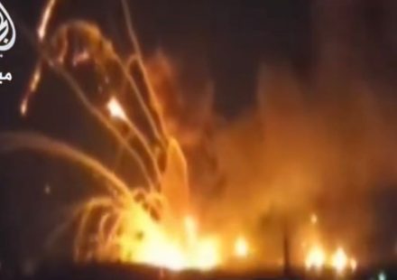 Powerful explosions at Syrian army site near Aleppo injure at least four
