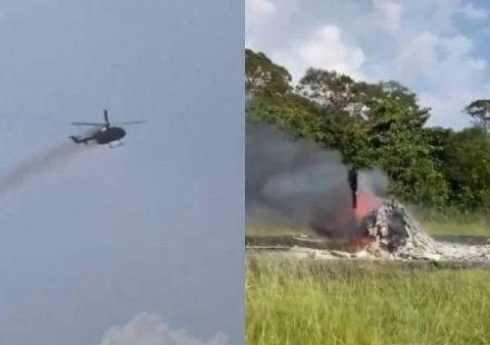 Cinco muertos en accidente de helicóptero en Malasia