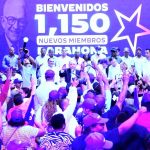 PLD juramenta a 1,150 nuevos miembros durante acto en Barahona