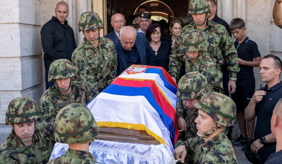 Thousands attend funeral of war criminal Ratko Mladic in Serbia