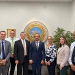 René Rodríguez se reúne con el gobierno local de Tampa, Florida