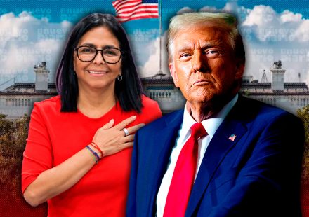 Trump se reunirá con Delcy Rodríguez el martes en Nueva York, anuncia la Casa Blanca