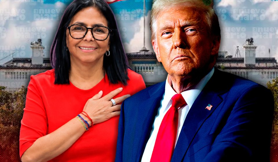 Trump se reunirá con Delcy Rodríguez el martes en Nueva York, anuncia la Casa Blanca