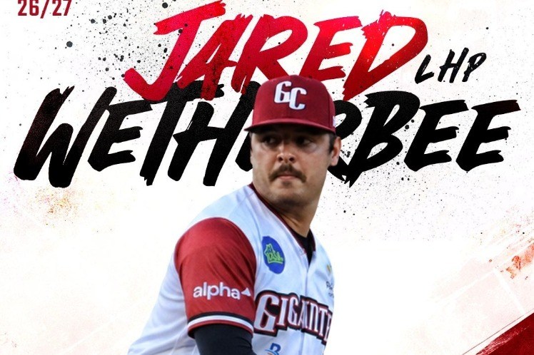 Gigantes del Cibao contratan al lanzador abridor zurdo Jared Wetherbee