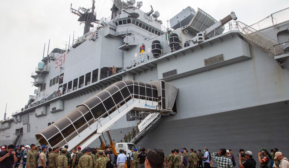 Indonesia acquires first aircraft carrier amid military upgrade