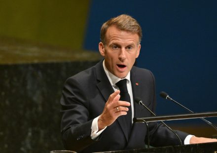 France rebukes world over Gaza as Canada, UK back Palestinian state at UNGA