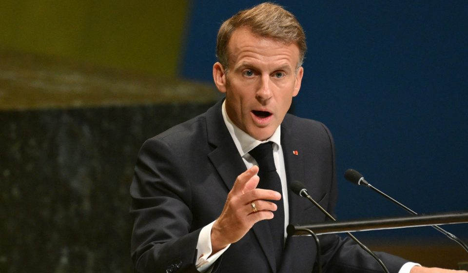 France rebukes world over Gaza as Canada, UK back Palestinian state at UNGA